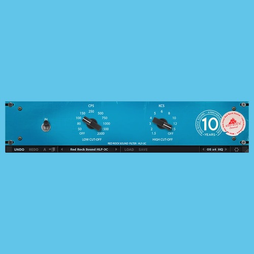 Red Rock Sound「HLF-3C」ハイカットとローカットだけで音の印象はここまで変わる！音を作り込まずにミックスを自然に整えられるビンテージパッシブフィルター｜DTMプラグインセール