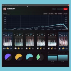 Polarity「Polarity-MD」OTTスタイルのアップ＆ダウン圧縮＋バンド別クリッピング＋LUFSメーターまで搭載！初心者から中級者まで使える4バンドダイナミクスプラグイン｜DTMプラグインセール