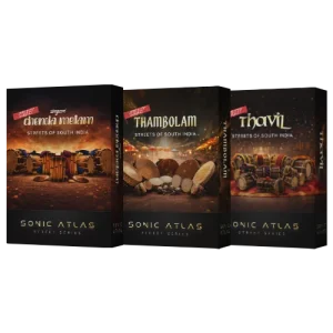 Pitch Innovations「Streets of South India – 3 Expansion Packs」南インドのストリートと祭礼で鳴り響く打楽器アンサンブルをDAWで演奏できる！ループに頼らないプレイアブル設計のリズム拡張パック｜DTMプラグインセール