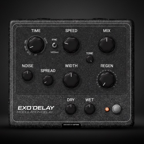 DSPTone「EXODELAY」クリアさだけでは表現できない揺れと存在感！初期デジタルディレイの制約を音楽的な個性として再構築したモジュレーションディレイ｜DTMプラグインセールむディレイ