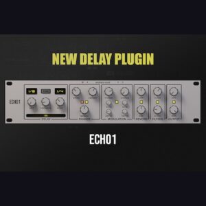 blazethablunt「Echo1」左右独立の2ディレイを軸に、オートパン・モジュレーション・リバーブまでまとめて扱える、実用性重視のディレイプラグイン｜DTMプラグインセール