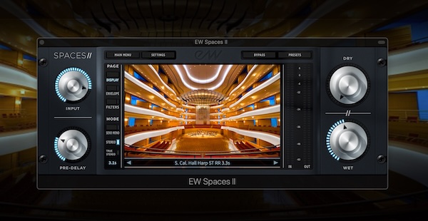 EASTWEST「Spaces II」世界中の教会・コンサートホール・オペラハウス・駅・倉庫で録音された1,020以上のリバーブを収録｜合理化されたUIで検索から設定までを高速化したコンボリューション・リバーブの決定版｜DTMプラグインセール