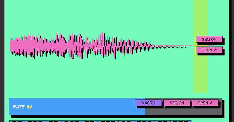 Andrew Huang「VERTICES」サンプルを読み込むだけで音が予想外に変化する、シーケンサーとランダマイズを核にしたオーディオ・マニピュレーション・ツール｜DTMプラグインセール