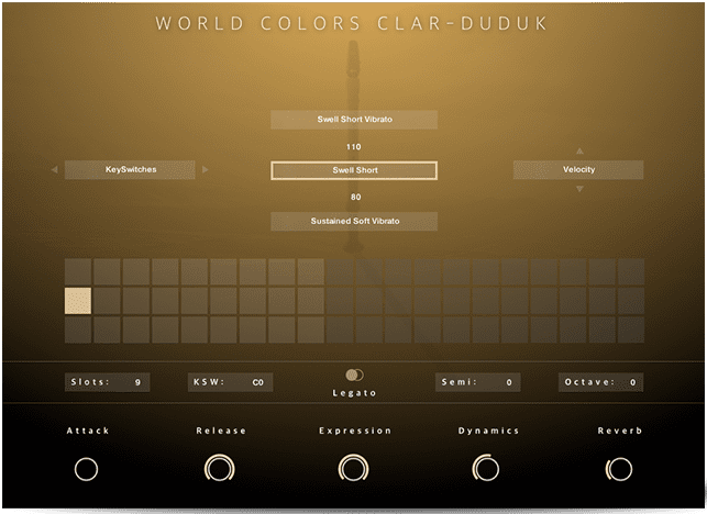 Evolution Series「World Colors Clar-Duduk」クラリネットとドゥドゥクを融合した独特の音色！楽曲にさりげない異国の空気感を加える木管サウンド｜DTMプラグインセール