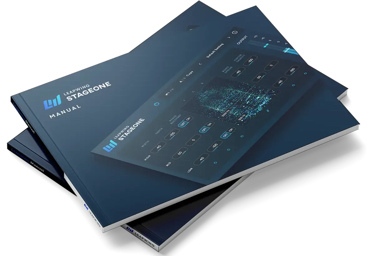 Leapwing Audio「StageOne 2」3バンド構成と5つの新アルゴリズムでステレオの幅・奥行き・定位を完全コントロールするステレオイメージャーの完成形｜DTMプラグインセール