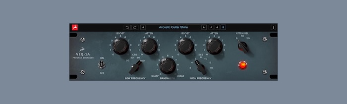 Antelope Audio「VEQ-1A」60年以上愛される2バンドEQの名機が復活！圧倒的なアナログベースと滑らかなハイエンド、同一周波数の同時カット&ブーストで唯一無二のサウンドを実現するPultec系イコライザー｜DTMプラグインセール