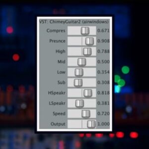 Airwindows「ChimeyGuitar2」コンプレッションと歪みが暴走寸前で絡み合う、扱いは難しいが音作りが極端に楽しいアンプシミュレーター｜DTMプラグインセール
