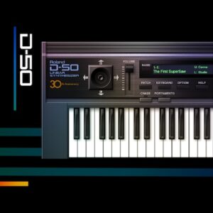 Roland「D-50」シンセポップから映画音楽まで席巻したサウンド！LAシンセシスによる革新的音作りと、PG-1000搭載の公式プラグインで蘇る80年代デジタルシンセサイザー｜DTMプラグインセール