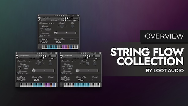 Ben Osterhouse「String Flow Collection」コードを鳴らすだけでストリングスに自然な動きが生まれる、打ち込み感を抑えた表現特化型コレクション|DTMプラグインセール