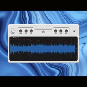 Woodstock Audio「Waveform Compressor」音がどう変わっているのかを波形で確認できる、理解しながら使える視覚特化型コンプレッサー｜DTMプラグインセール