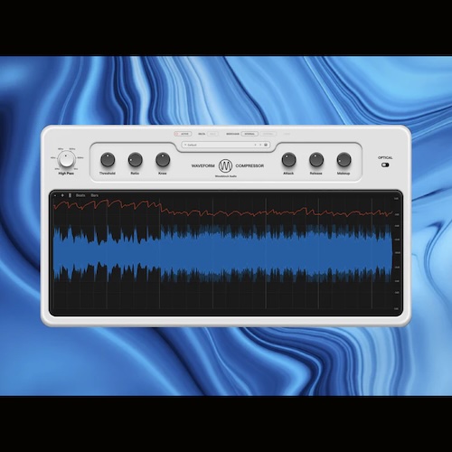 Woodstock Audio「Waveform Compressor」音がどう変わっているのかを波形で確認できる、理解しながら使える視覚特化型コンプレッサー｜DTMプラグインセール