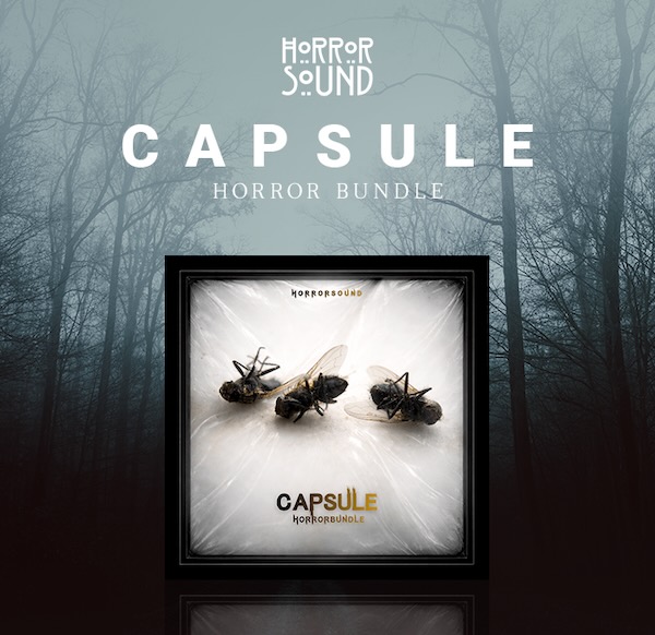 Horror Sound「Capsule Horror Bundle」10GB超・2,600以上の高解像度WAVを収録！映画・ゲーム・トレーラー制作に使える、ル徹底解説 摩擦音・工業ノイズ・絶叫・ドローンまで完全網羅した本格ホラーサウンドバンドル｜DTMプラグインセール
