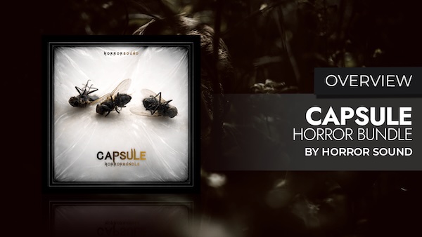 Horror Sound「Capsule Horror Bundle」10GB超・2,600以上の高解像度WAVを収録！映画・ゲーム・トレーラー制作に使える、ル徹底解説 摩擦音・工業ノイズ・絶叫・ドローンまで完全網羅した本格ホラーサウンドバンドル｜DTMプラグインセール