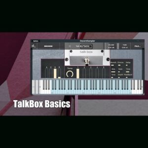 Necatuss「Talk Box Basics」ラフで生っぽい質感が心地いい！遊びながら使えるトークボックス系音源｜DTMプラグインセール