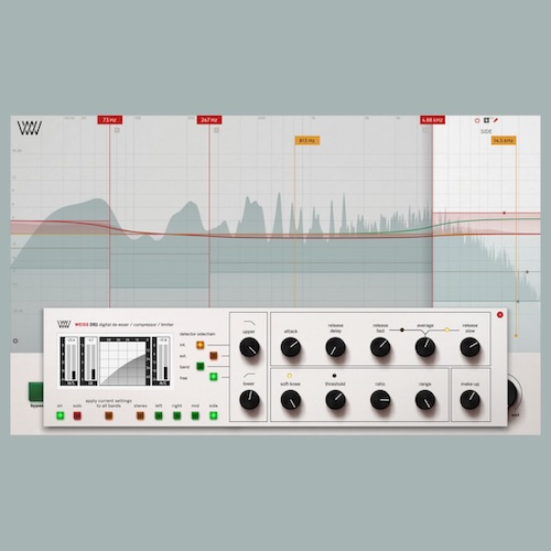 Softube「Weiss DS5 Multiband Compressor」Weiss DS1-MK3を全バンドに移植、3つの位相モード、低レイテンシー設計、マクロコントロールで5つのDS1を簡単操作できる透明性最高峰のマルチバンドコンプレッサー｜DTMプラグインセール