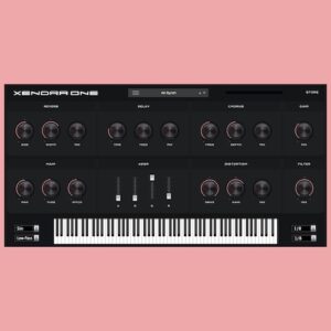 Vessel Audio「Xendra One VST」難しい音作りを考えなくても、奥行きと質感のあるサウンドをすぐに取り入れられる制作向けソフトシンセ｜DTMプラグインセール