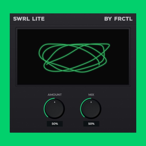 FRCTL Audio「SWRL Lite」AMOUNTを回すだけでサウンドが進化する、ゼロレイテンシー対応の軽量モーションマルチエフェクト｜DTMプラグインセール