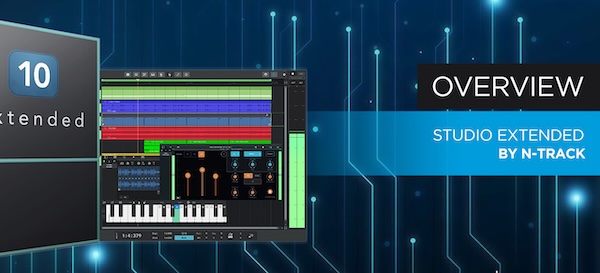 n-Track「Studio 10 Extended」無制限トラックとAIステムで楽曲をボーカル・ドラム・ベースに分離！サンプラーやアンプシミュも内蔵し、録音からリミックス、7.1サラウンド制作まで対応するオールインワンDAW｜DTMプラグインセール