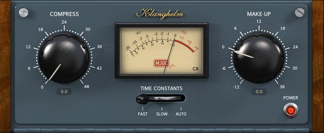 Klanghelm「MJUC jr.」クラシック真空管コンプレッサーの質感をDAWで再現！Variable-Mu方式が生む滑らかな圧縮と倍音の厚みが魅力のコンプレッサー｜DTMプラグインセール