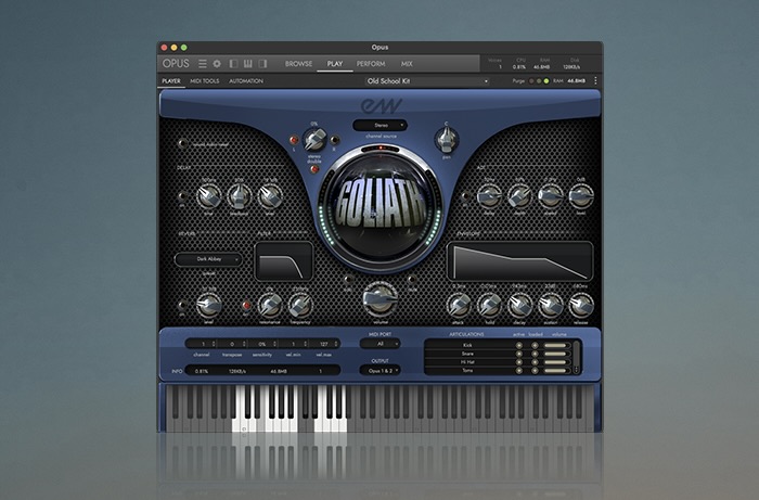 EASTWEST「Goliath」40GB・全180インストゥルメントを“これ1つ”で網羅し、パーカッション〜ギター〜オーケストラ〜合唱まで即戦力で鳴らせる総合サンプル音源｜DTMプラグインセール