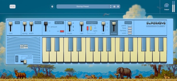 Safari Pedals「Cubby」80〜90s家庭用キーボードの“初期デジタルの魔法”を、Arp＋スプリング空間＋デチューン/Widthで夢っぽく鳴らす、レトロで“ゆるい”デジタル鍵盤サウンド｜DTMプラグインセール