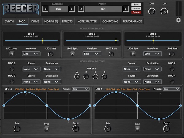 Kreuzberg Audio「Reecer Synthesizer(Public Beta)」トリプルオシレーター×29フィルター×4段ディストーションを搭載した現代型エレクトロニック向けシンセ|DTMプラグインセール