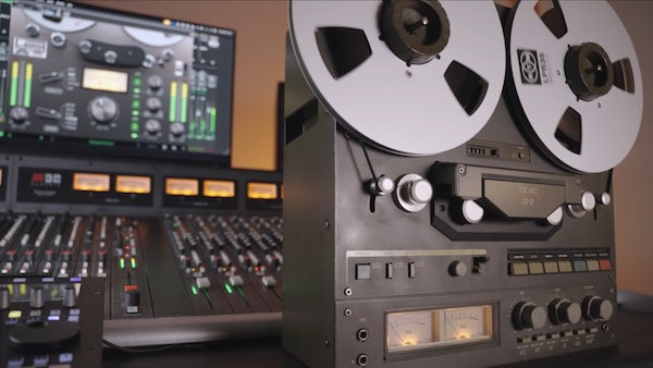 Harrison「Tape Saturator」低域を太く・高域を滑らかに・トランジェントを優しく整える！7“2トラック”リールの温かさと一体感を、5段階Fidelity×6段階Speedで本物っぽく再現するテープサチュレーター｜DTMプラグインセール