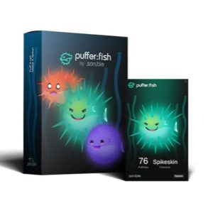 sonible「puffer:fish」遊び心のあるビジュアルとプロ品質のサウンドを両立！3匹のフグキャラクターで音の個性を自在に操るサチュレーション｜DTMプラグインセール