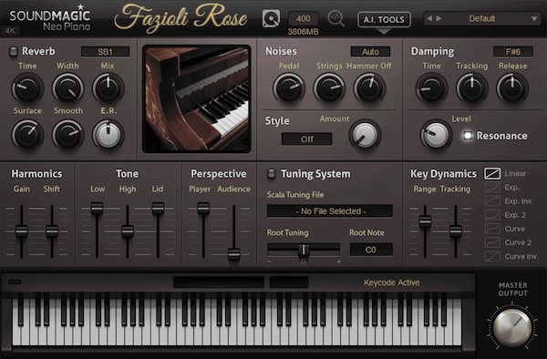 Sound Magic「Rose Whisper Bundle」4台のイタリア製コンサートグランドを1つに収録！220GB超の大容量サンプルと先進モデリング技術で、弱音から強打まで自然に再現する本格派ピアノ音源｜DTMプラグインセール