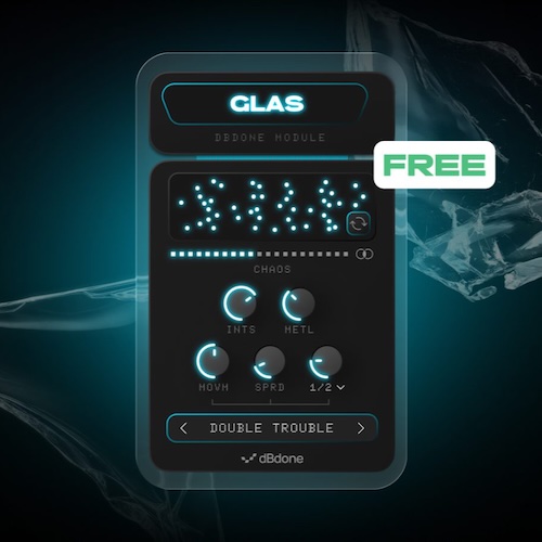dBdone「Glas」退屈なパッドやシンセを周波数レベルで分解し、動きのあるテクスチャへ再構築するスペクトラルエフェクト｜DTMプラグインセール
