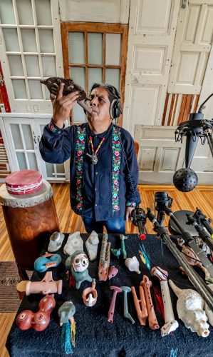 MNTRA「Nagual」メキシコの希少な先住・儀式楽器（粘土フルート、法螺貝トランペット、木鼓、オカリナ、儀礼ホイッスル）を“リアルタイムに反応するポリ音源”へ錬成した新感覚インストゥルメント｜DTMプラグインセール