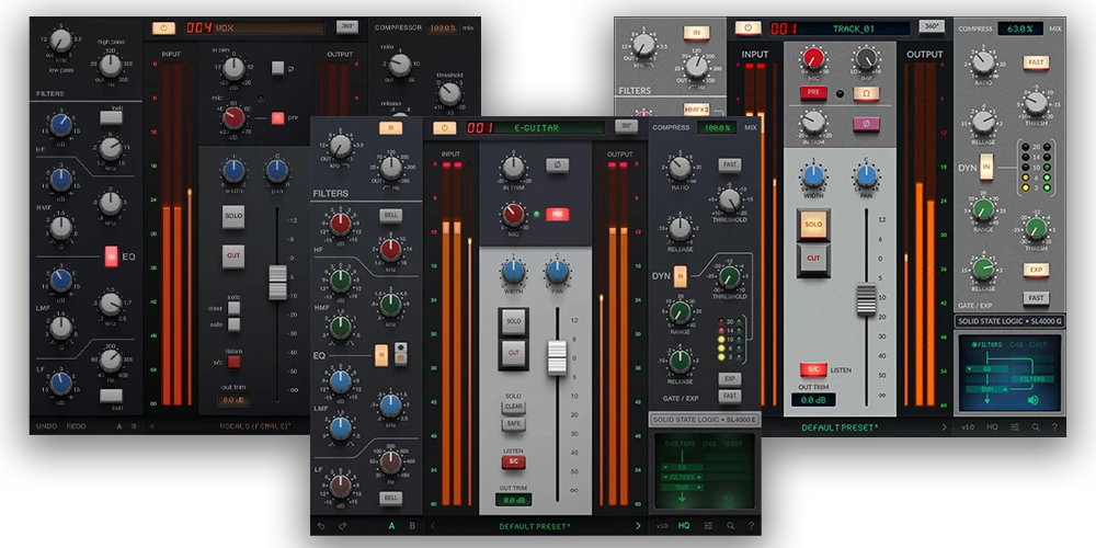 Solid State Logic「SSL 4K Bundle」4000B・E・Gを一括収録!荒さ・パンチ・洗練を楽曲ごとに選べるプロの現場で支持される名機3製品バンドル|DTMプラグインセール