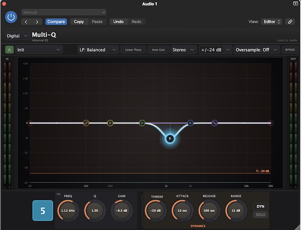 Dusk Audio「Multi-Q」8バンド・ダイナミックEQからコンソールサウンドまで網羅!Digital・British・Tubeの3モードを搭載したユニバーサルEQ|DTMプラグインセール