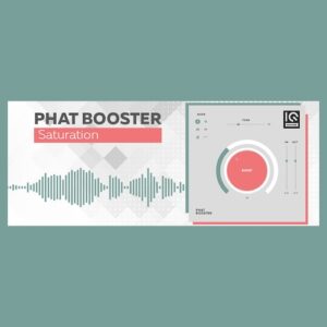 Singomakers「Phat Booster」ワンノブで音の印象がここまで変わる！4種類のアルゴリズムとトーン調整で低域に厚みとパワーを加えるサチュレーションプラグイン｜DTMプラグインセール