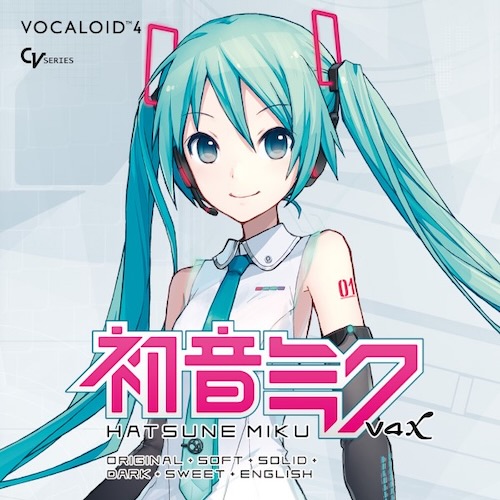 Crypton Future Media「HATSUNE MIKU V4X (incl. ENGLISH)」V2→Append→V3の進化を磨き上げたV4Xが、Cross Synthesis＆Growl＆ブレス効果で自然さと迫力を両立する初音ミクの決定版｜DTMプラグインセール