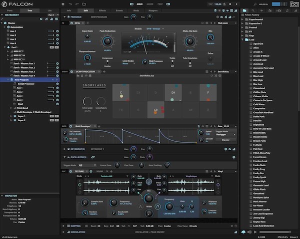 UVI「Falcon Extended Bundle」24種類のオシレーターと100種類以上の高品質エフェクトを搭載、さらに多数の拡張音源まで網羅!プリセットを活かしたスピード制作から、レイヤー構築による本格サウンドデザインまで1台で完結する次世代型音作り環境|DTMプラグインセール