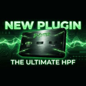 B-Line Audio「B-Cutter」不要なサブ帯域を一瞬で整理し、制作フローを止めない！低域処理を即断できる、制作加速ツール｜DTMプラグインセール