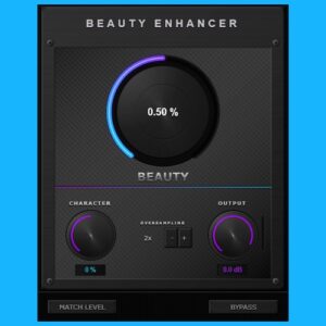 MG9 Audio「Beauty Enhancer」ボーカルやシンセが前に出ない原因を解決！EQ・倍音生成・トランジェント処理を同時に行うマクロ型スウィートナー｜DTMプラグインセール