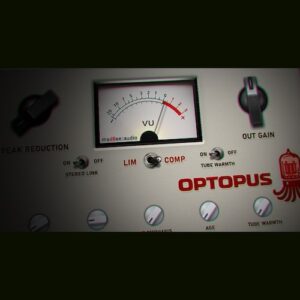 madBee::audio「OPTOPUS」光学式コンプレッサーをデジタル再現し、Compress／Limit切替とチューブ風サチュレーションまで搭載した多機能プラグイン｜DTMプラグインセール