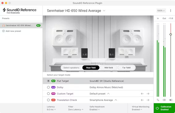 Sonarworks「SoundID Reference Virtual Monitoring」自宅制作でも安心！ニア・ミッド・ファーフィールドを再現し、実機再生を想定しながら仕上げられる仮想モニタリング環境｜DTMプラグインセール