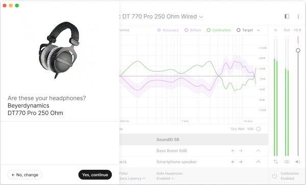 Sonarworks「SoundID Reference for Headphones」ヘッドホンの音をフラットな基準へ補正！500機種以上に対応するキャリブレーションツールでミックスの判断精度を安定させる補正ツール｜DTMプラグインセール