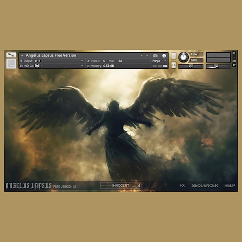 Witch Pig「Angelus Lapsus」子ども用グロッケンシュピールを大胆加工し、幻想的でダークな異世界サウンドへ昇華させたKontakt音源｜DTMプラグインセール