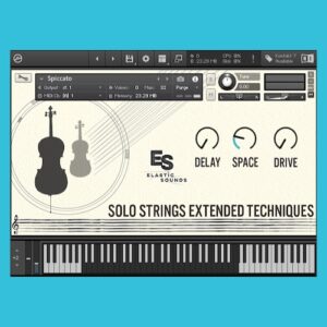 Elastic Sounds「Spiccato Violin and Cello」映画・ゲーム・ポップス制作に最適！推進力のあるリズムを生み出すバイオリン＆チェロのスピッカート音源｜DTMプラグインセール