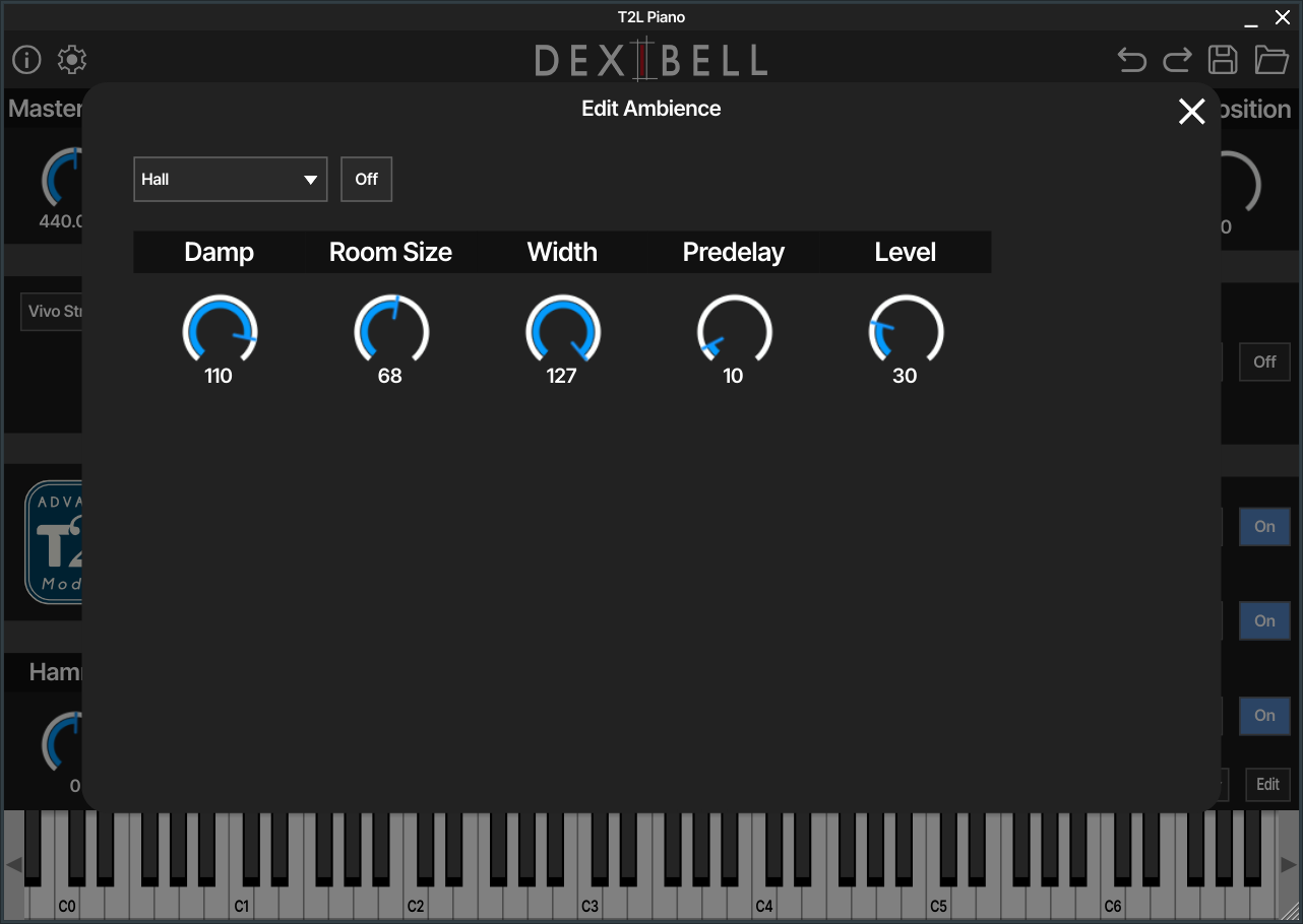 Dexibell「T2L Piano」共鳴・ハンマーノイズ・キーオフ音まで細かく調整可能!サンプリングとリアルタイムモデリングを融合し、ペダルや弦の相互作用まで再現する次世代バーチャルピアノ音源|DTMプラグインセール