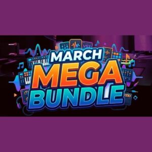 「March Mega Bundle」高度なMIDIステップシーケンサー、シネマティックなサウンドバンク、物理モデリングによるリアルなミュート表現、80〜90年代ロック直系の迫力ドラムを一括導入できる総合バンドル｜DTMプラグインセール