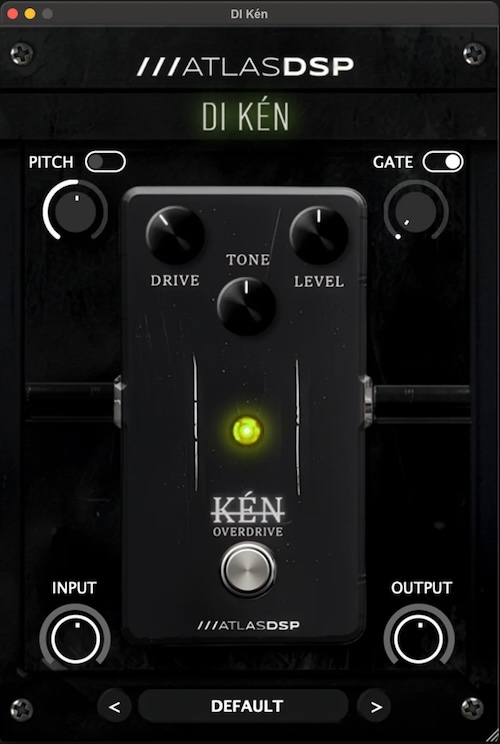 AtlasDSP「DI KEN」歪みだけでは終わらない!アンプ前段を一括で最適化するサチュレーション・ピッチ・ゲート統合型プラグイン|DTMプラグインセール