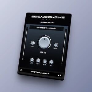 Vessel Audio「Seismic Engine Bass」ダークで攻撃的な808をすぐ鳴らせる！薄くなりがちなローエンドを一瞬で重厚化する、直感操作型ベースVST｜DTMプラグインセール