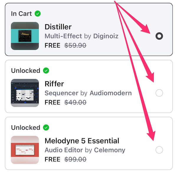 pluginboutique（プラグインブティック）の購入特典