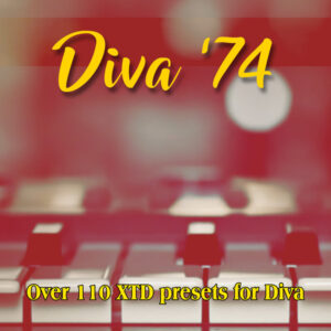 XTD「Diva74」118種類のレトロサウンドを網羅し、ベースからリードまで即戦力として使えるDiva専用プリセット集｜DTMプラグインセール