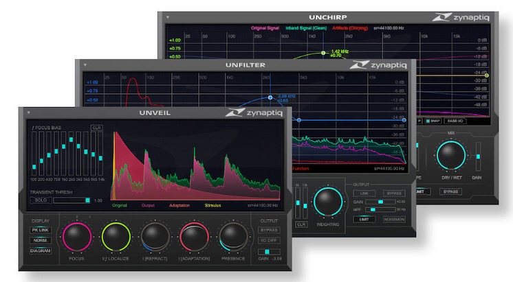 Zynaptiq「REPAIR Bundle」録り直せない音を、使えるクオリティへ引き上げる！リバーブ除去・周波数特性補正・圧縮劣化修復まで網羅する総合オーディオリペアバンドル｜DTMプラグインセール